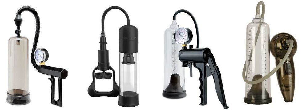 types of vacuum pumps to enlarge the penis